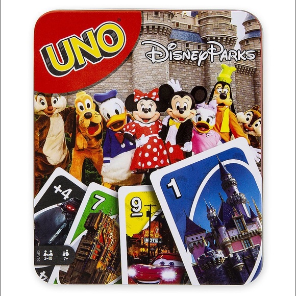 Disney Parks Uno Game
